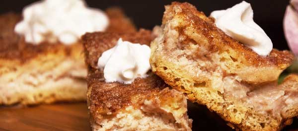 picture of churro cheesecake