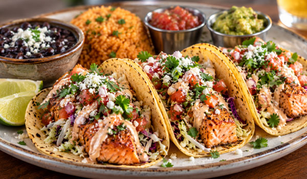 Fish Salmon Tacos