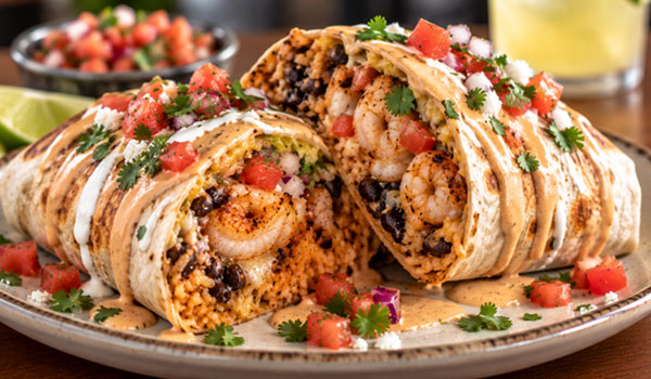 Shrimp Burrito